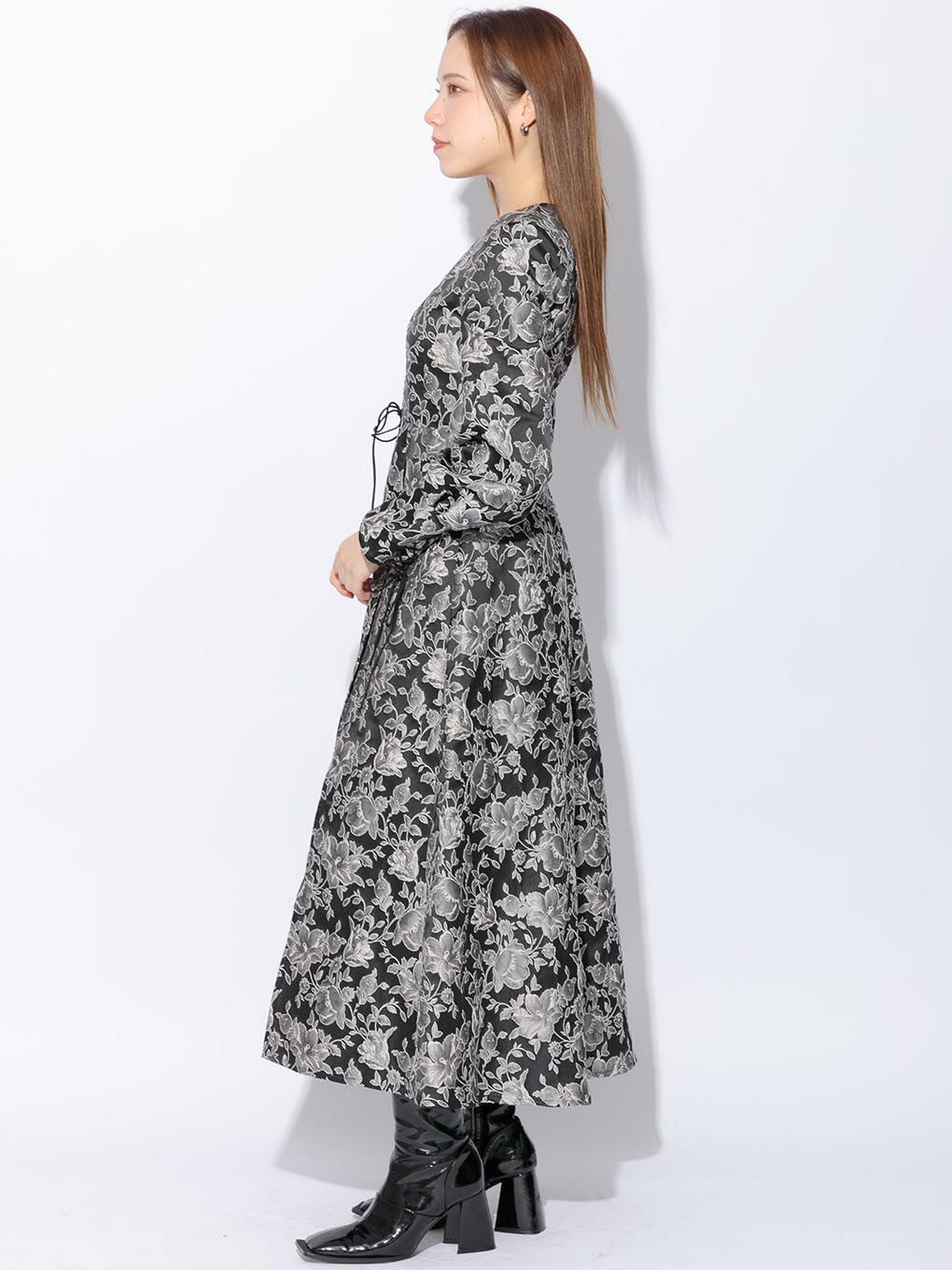 flower jacquard long dress | MELT THE LADY | メルトザレディ公式サイト