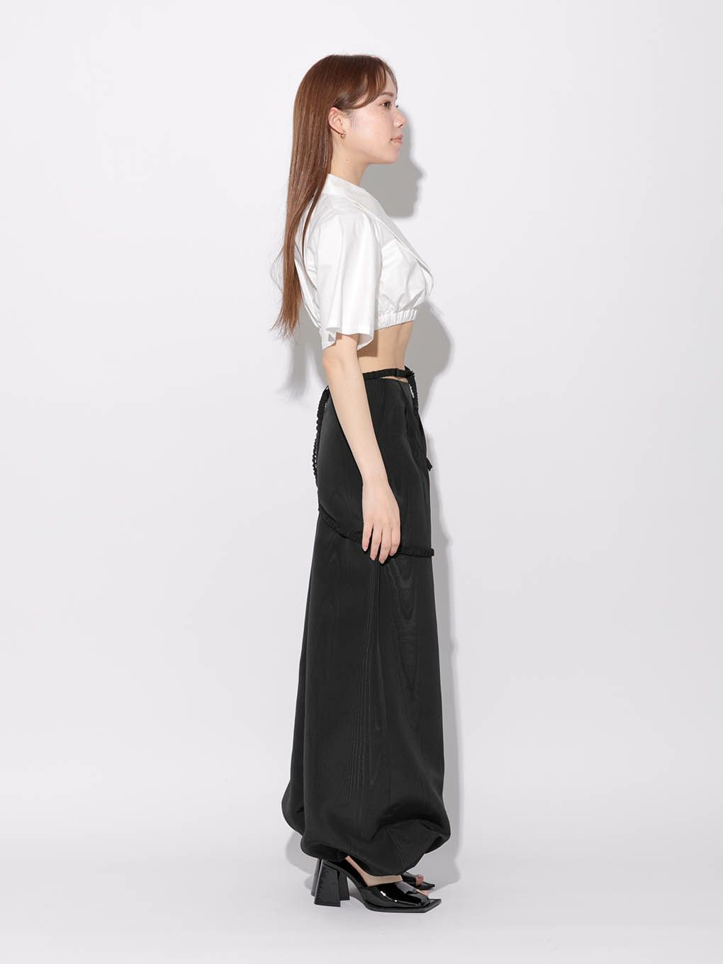 bat collar short blouse | MELT THE LADY | メルトザレディ公式サイト