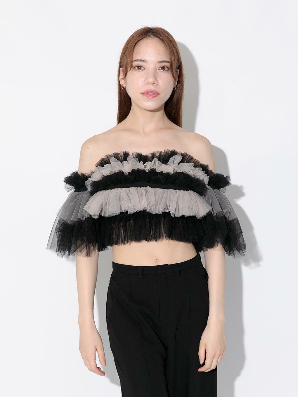 cherie tulle tops | MELT THE LADY | メルトザレディ公式サイト