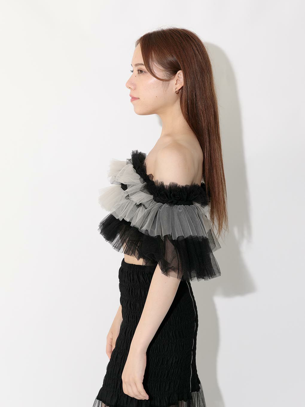 cherie tulle tops | MELT THE LADY | メルトザレディ公式サイト