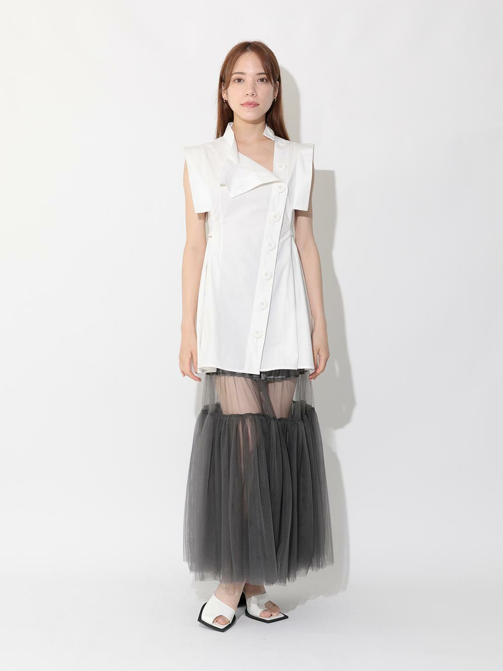 cherie tulle skirt | MELT THE LADY | メルトザレディ公式サイト