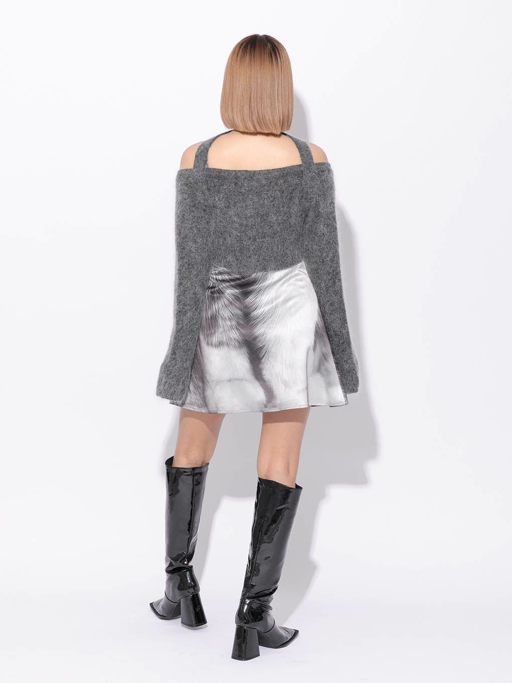layered mohair cardigan | MELT THE LADY | メルトザレディ公式サイト