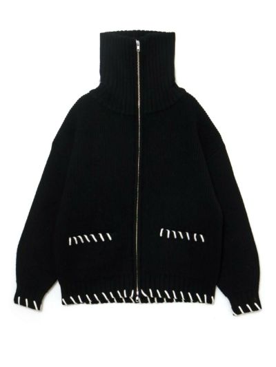 meltthelady zip hoodie knit