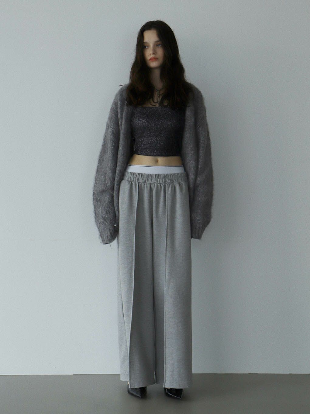 layered relax pants