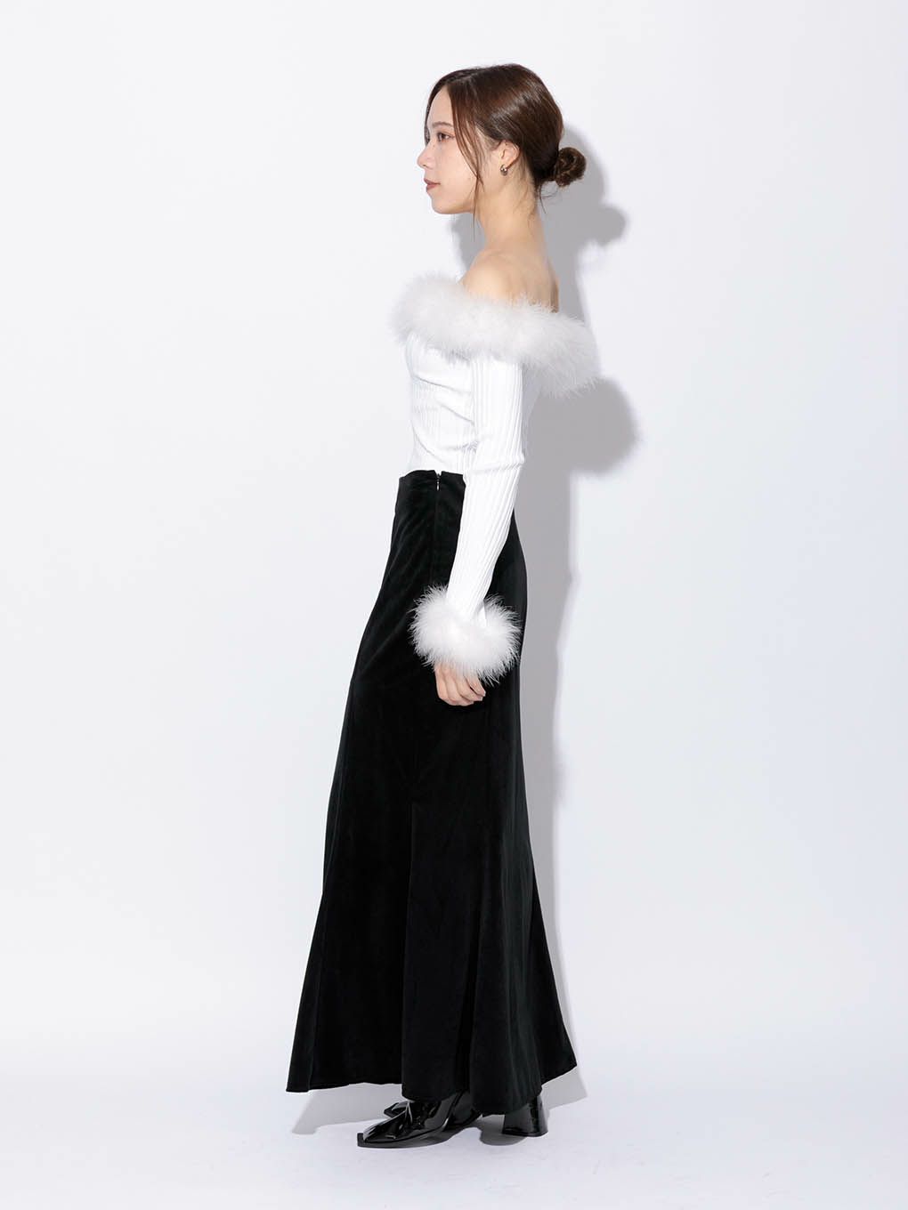 melt the lady fluffy tail tops - トップス
