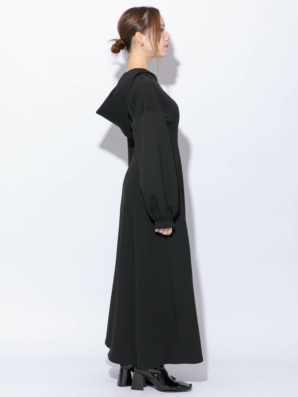 MELT THE LADY tuck foodie long dress - ワンピース