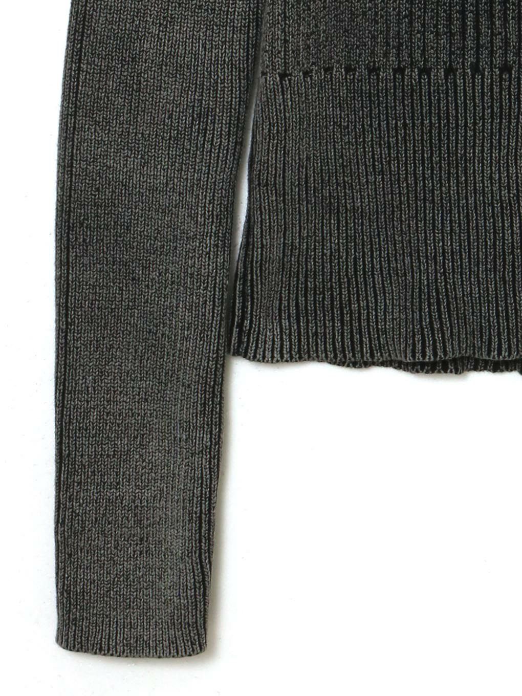 open rib knit tops