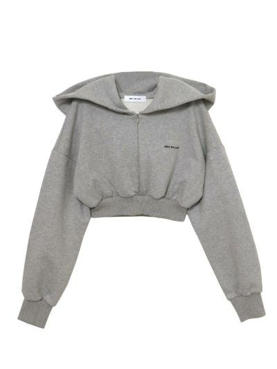 Melt the lady Cropped Hoodie