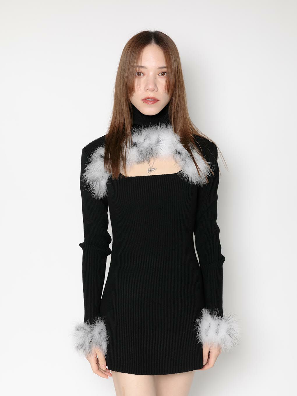 mix fur mini dress MELT THE LADY メルトザレディ公式サイト