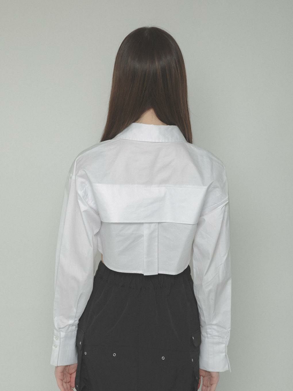 layered cropped shirt | MELT THE LADY | メルトザレディ公式サイト