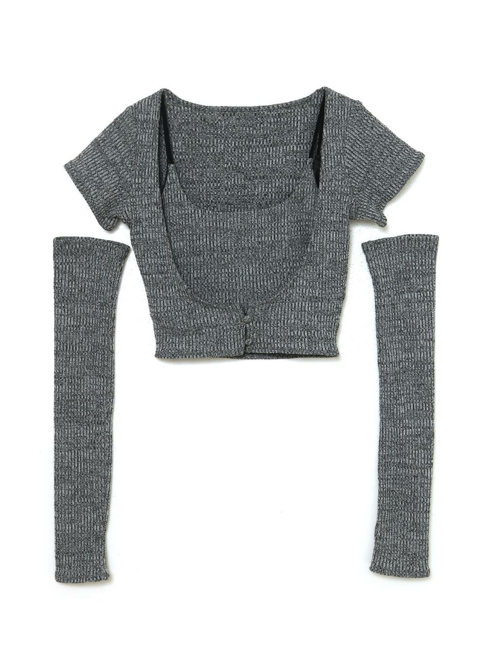 frame line knit ensemble II melt the ladファッション - トップス