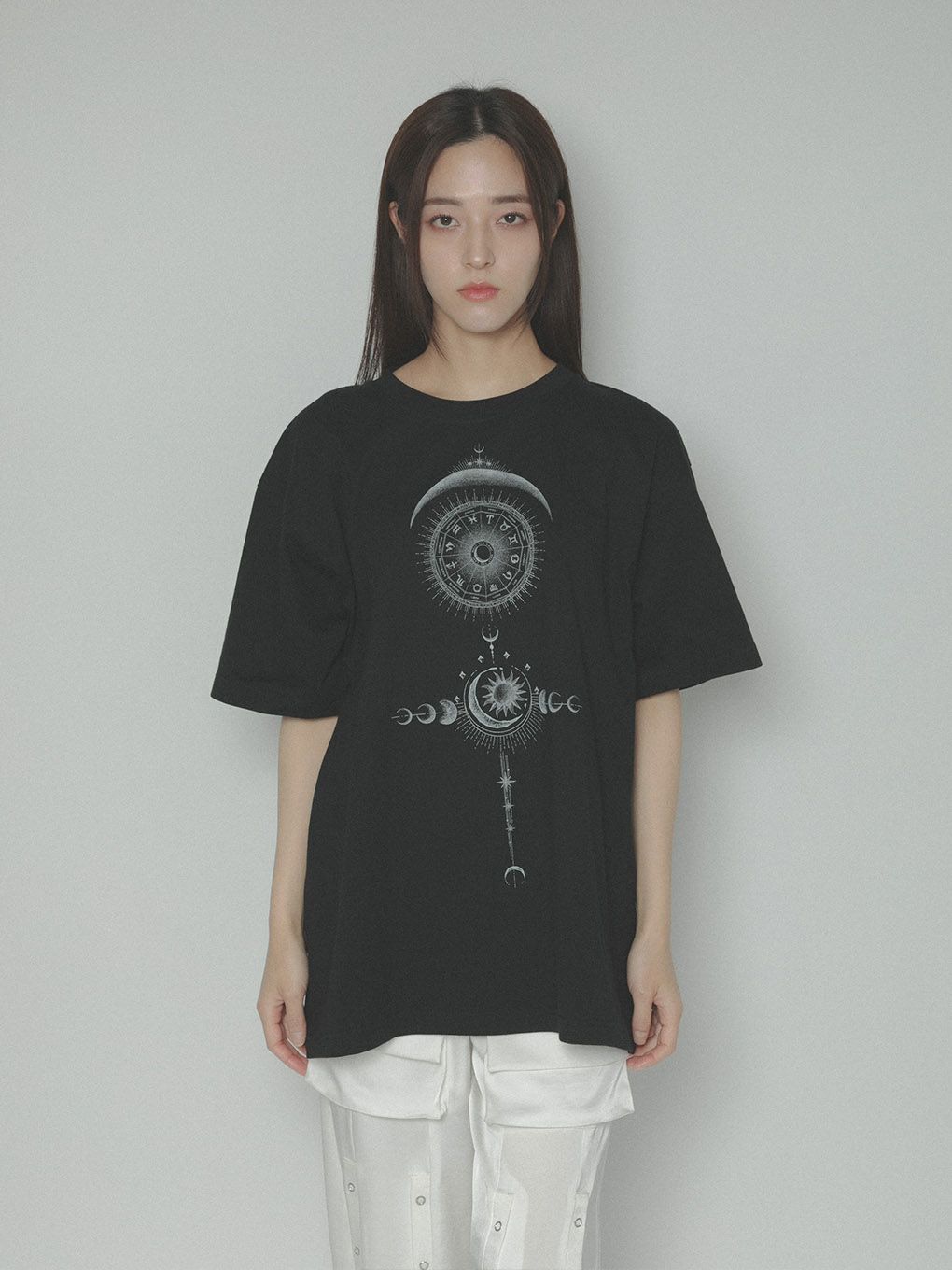 horoscope T-shirt(standard) BK | MELT THE LADY | メルトザレディ