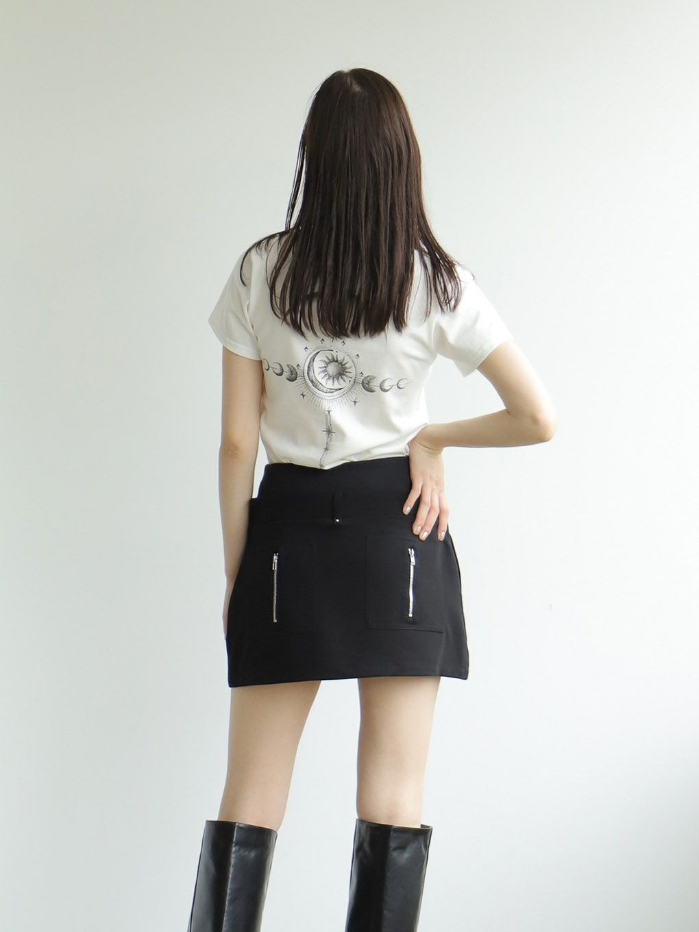 horoscope T-shirt(cropped) WH | MELT THE LADY | メルトザレディ公式