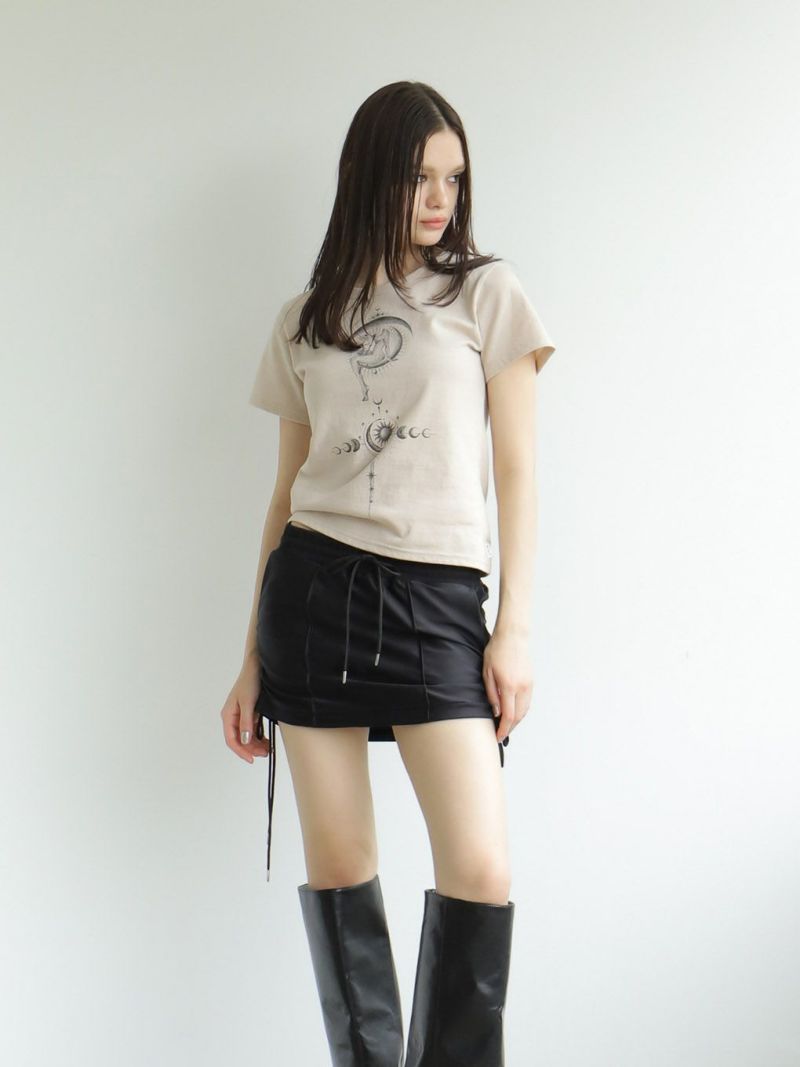 Melt the lady horoscope T-shirt(cropped) - Tシャツ/カットソー(半袖