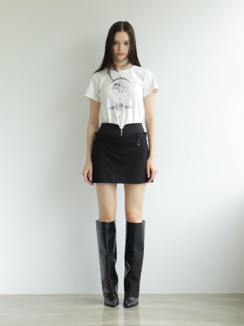 S メルトザレディ plump high waist mini skirt 新品