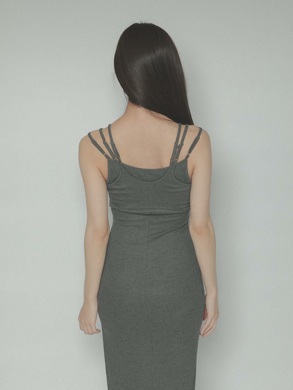 layered camisole dress