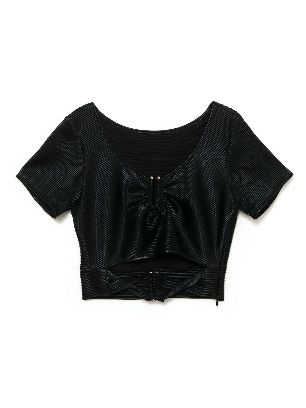 twist cropped tops