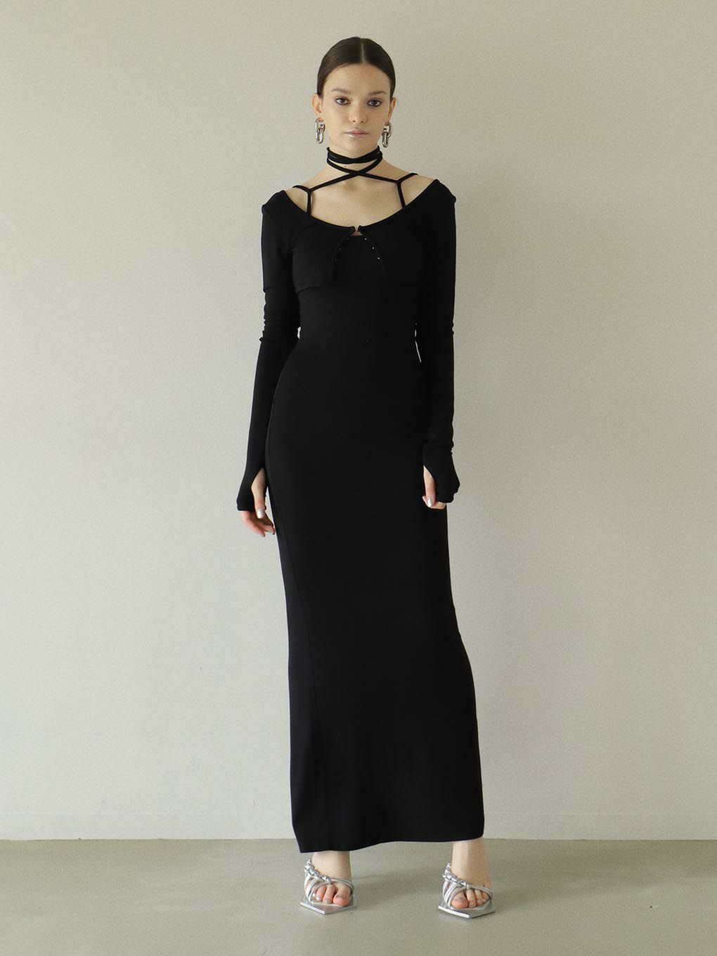 neck wrap dress | MELT THE LADY | メルトザレディ公式サイト