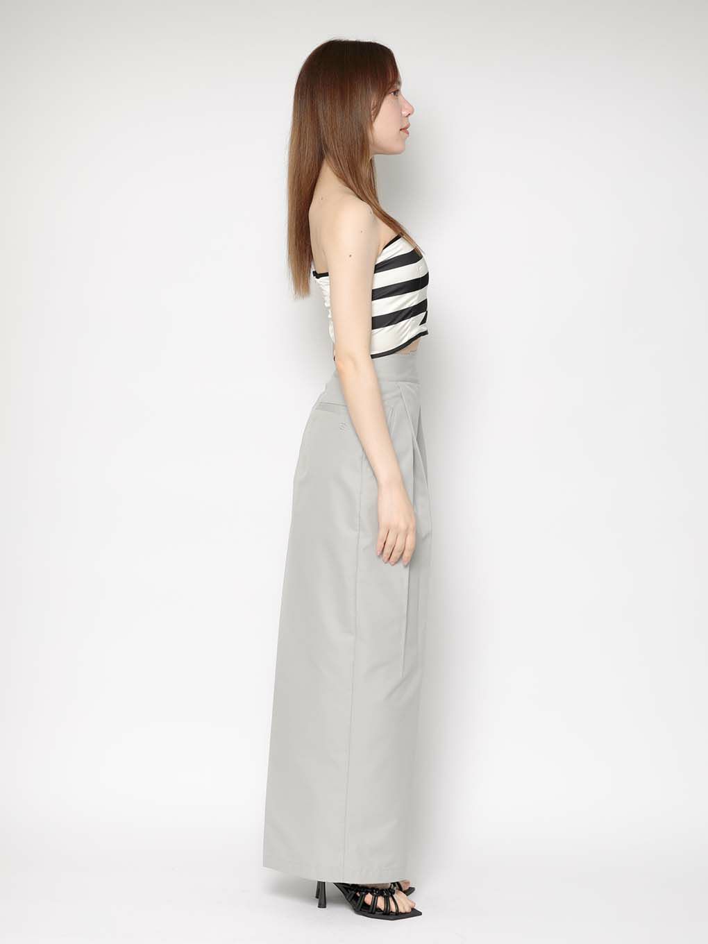 wrap wide pants