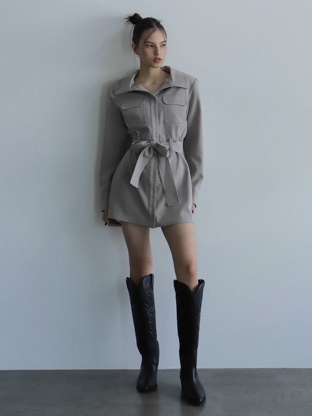 stand collar mini dress | MELT THE LADY | メルトザレディ公式サイト