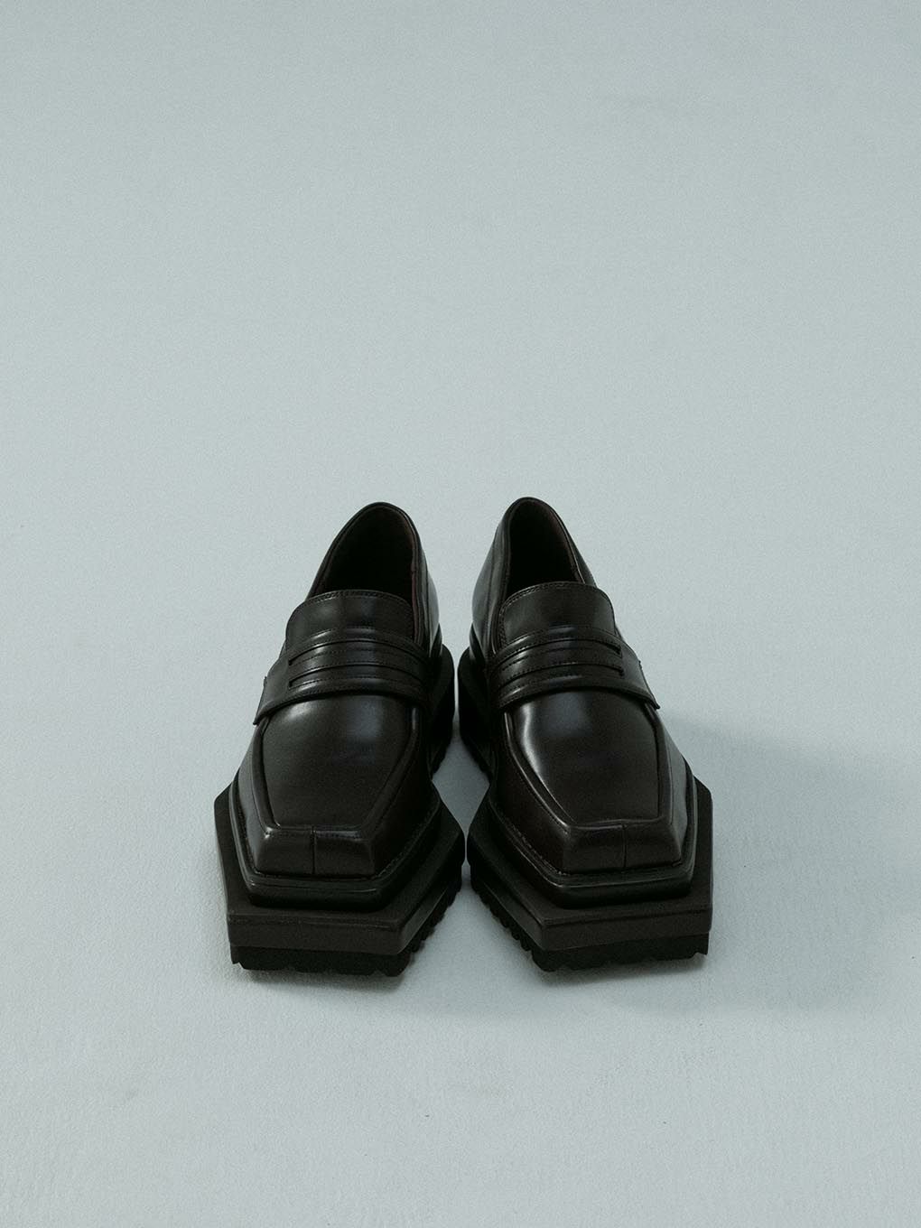 melt the lady square loafer black 36 - 靴