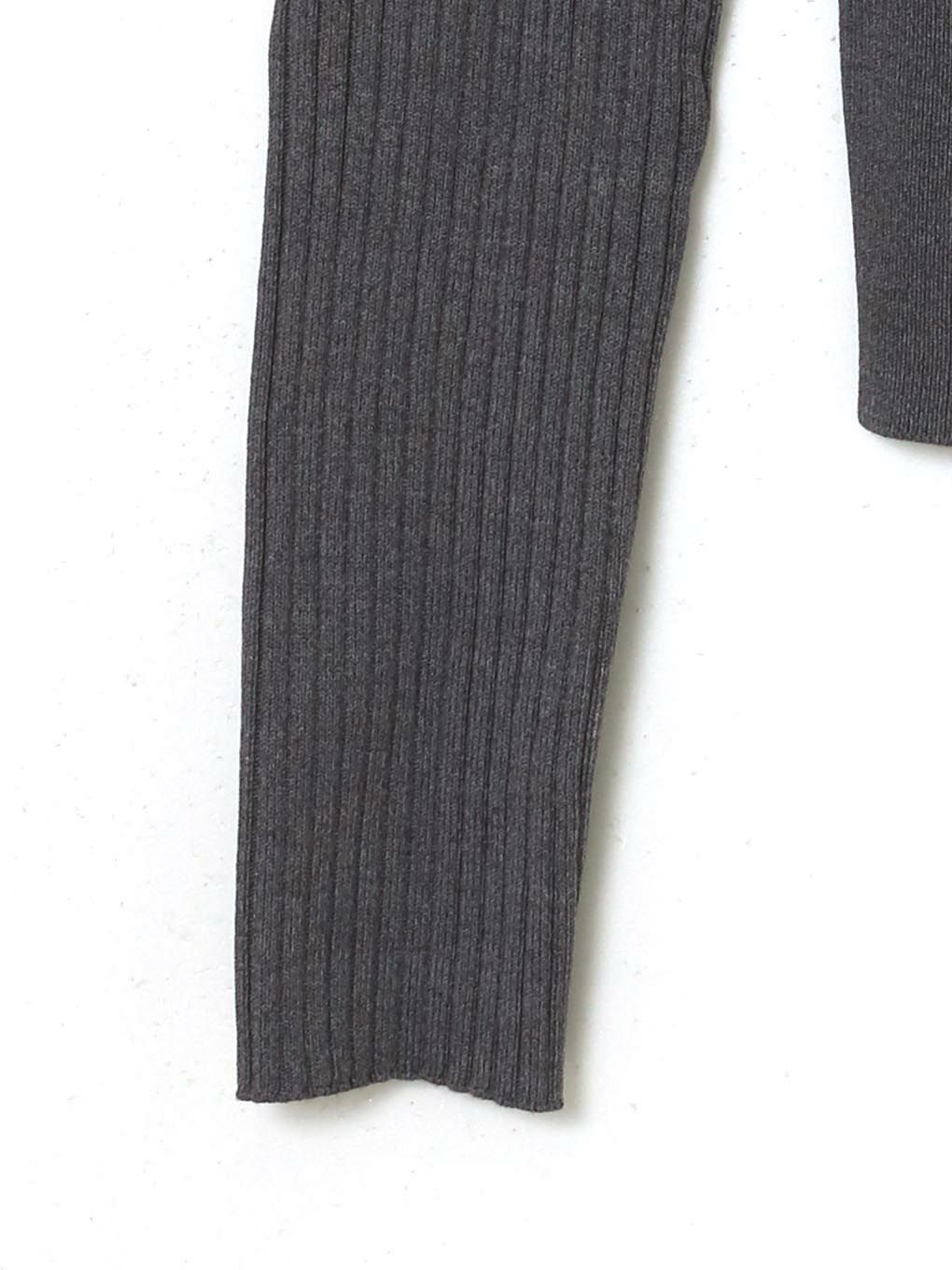 normcore bicolor knit tops