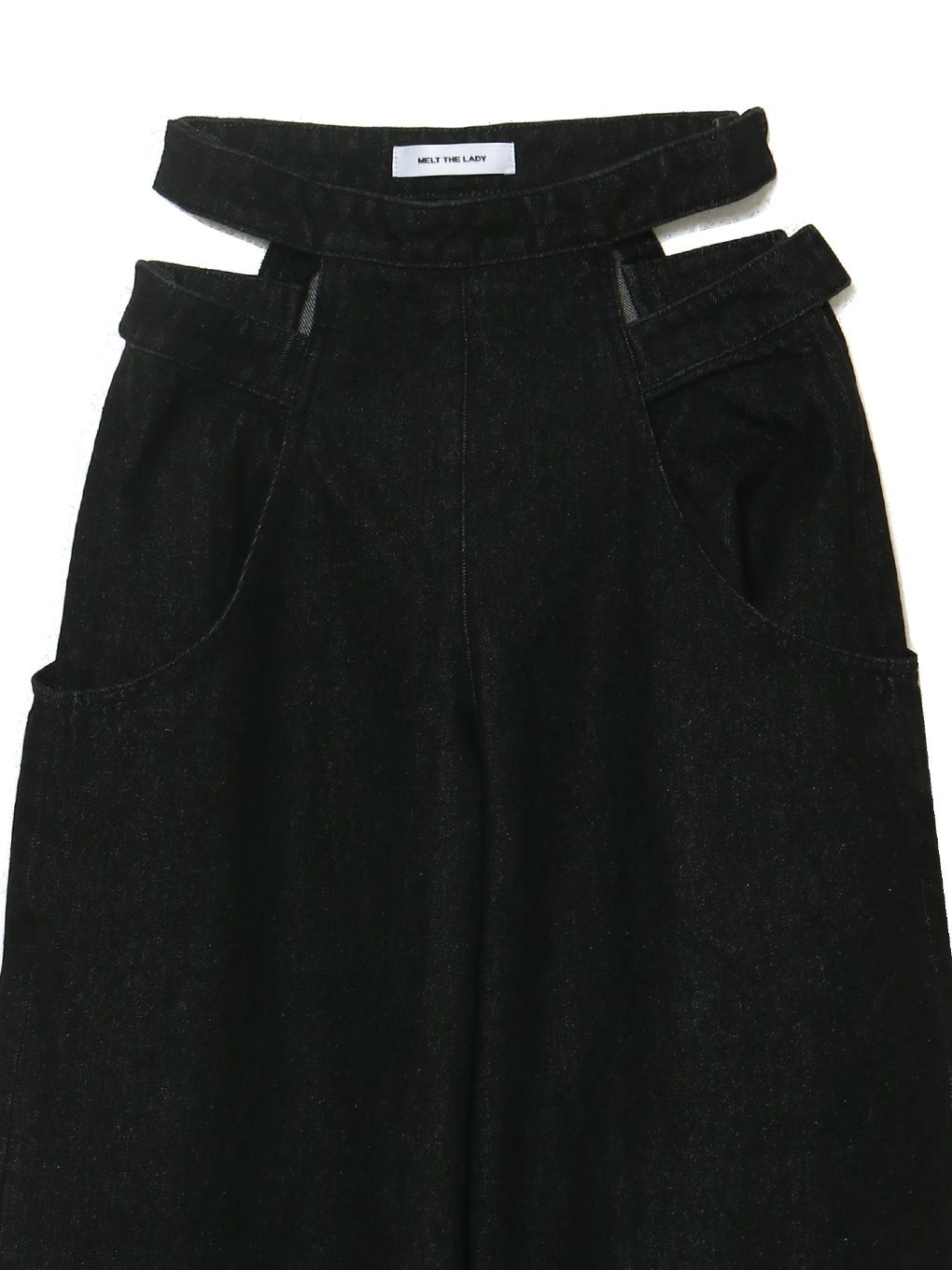 Mondetta Women's Pants Size L Pull On Wrinkle Resistant w/Stretch Black