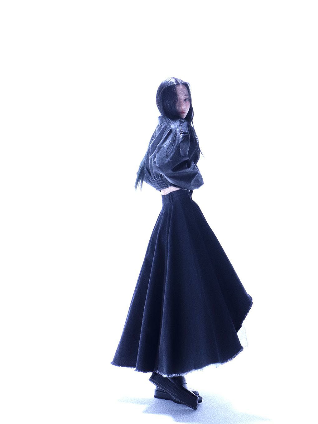 melt the lady medieval flare skirt フレア定価13200円