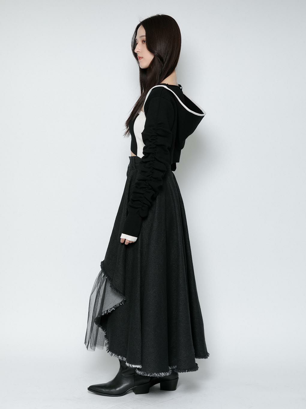 6,300円MELT THE LADY Medieval flare skirt