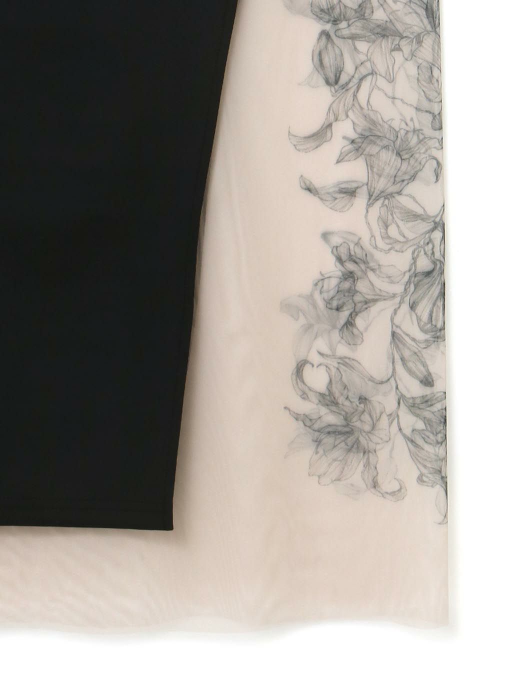 lily tattoo skirt