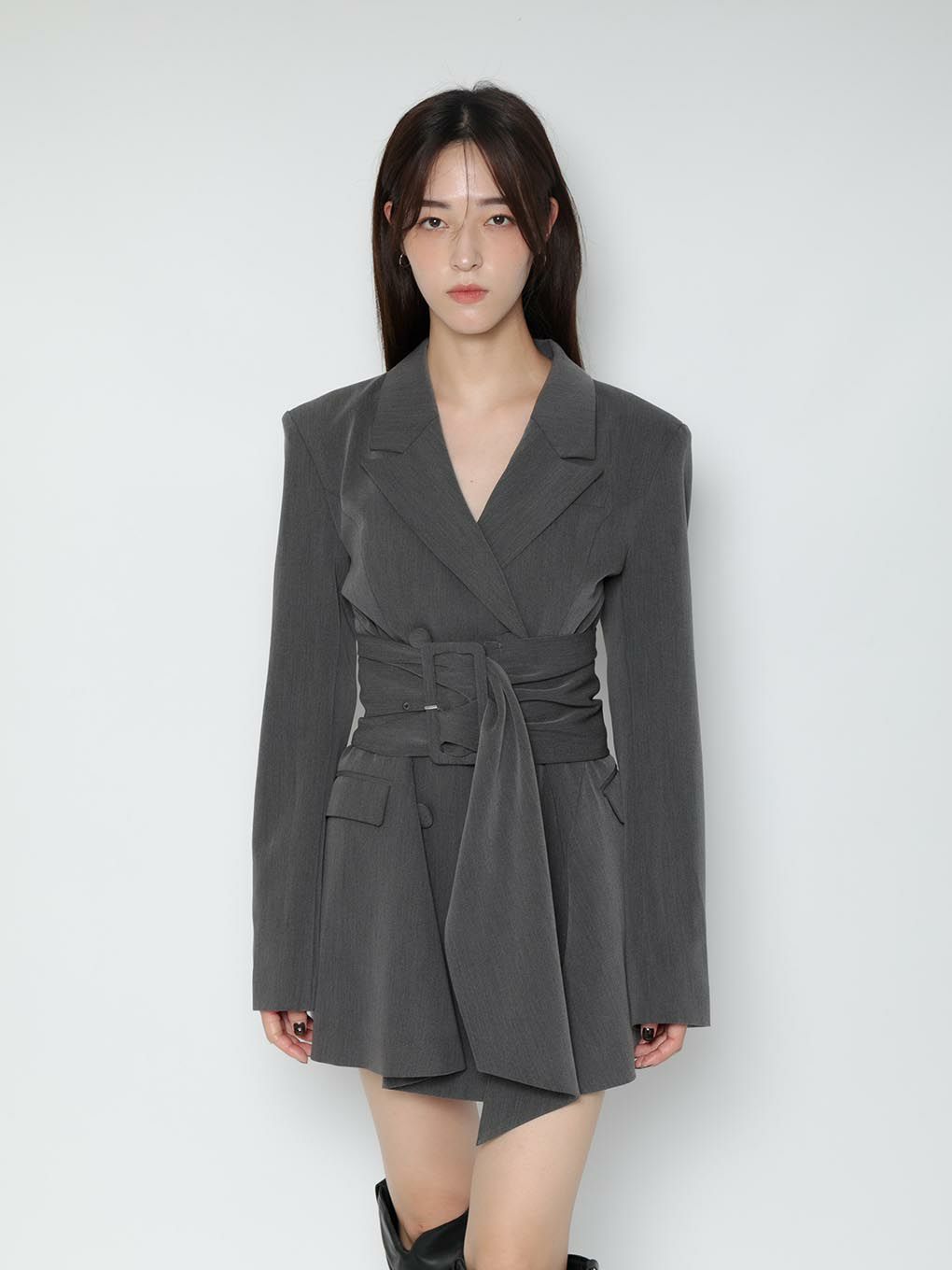 MELT THE LADY thick belt jacket onepiece即購入○