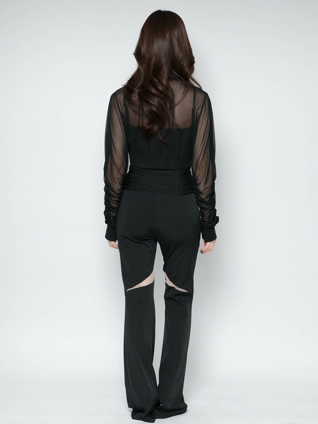 lace cropped jersey | MELT THE LADY | メルトザレディ公式サイト