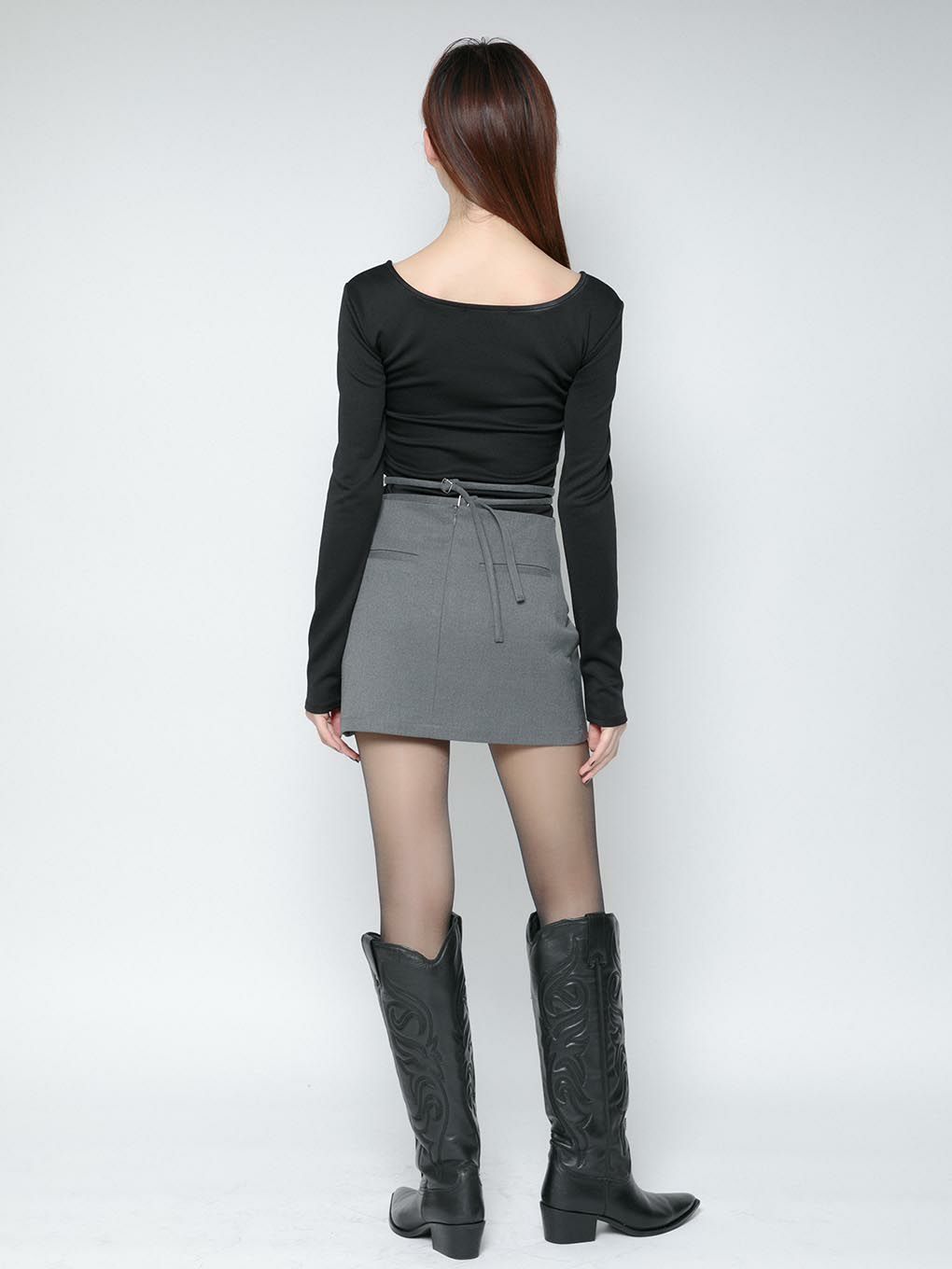 MELT THE LADY texture nano skirt Mサイズ メルトザレディ ジャパン 