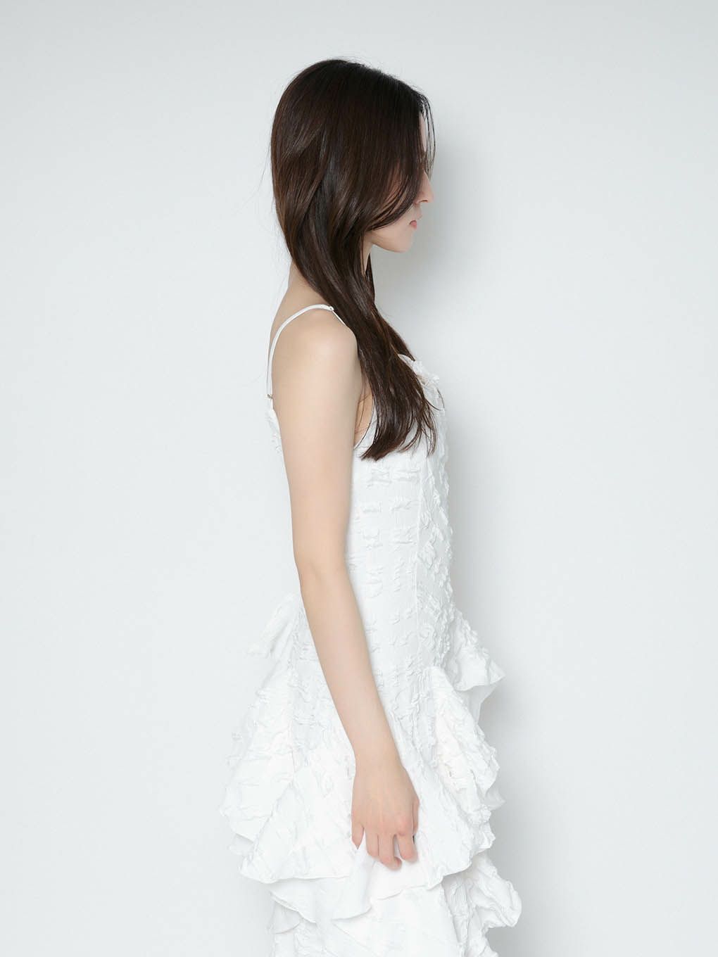MELTTHELADYMELT THE LADY  fleur camisole dress ホワイト