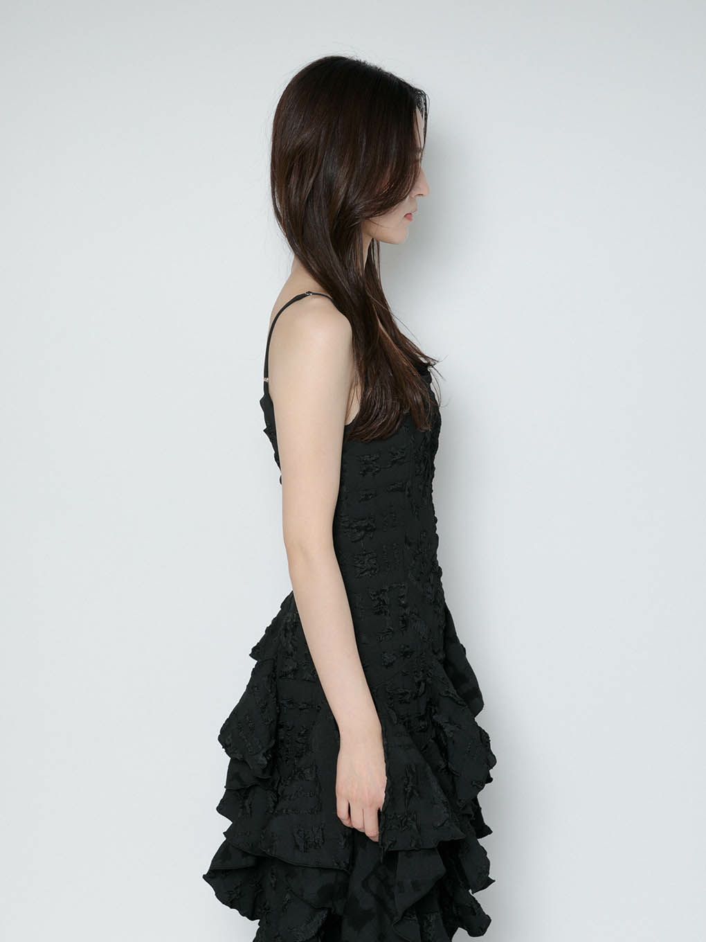 7,789円Melt The Lady fleur camisole dress black