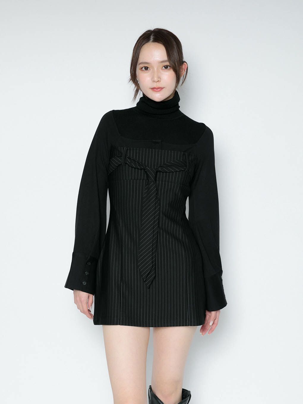 neck tie mini dress | MELT THE LADY | メルトザレディ公式サイト