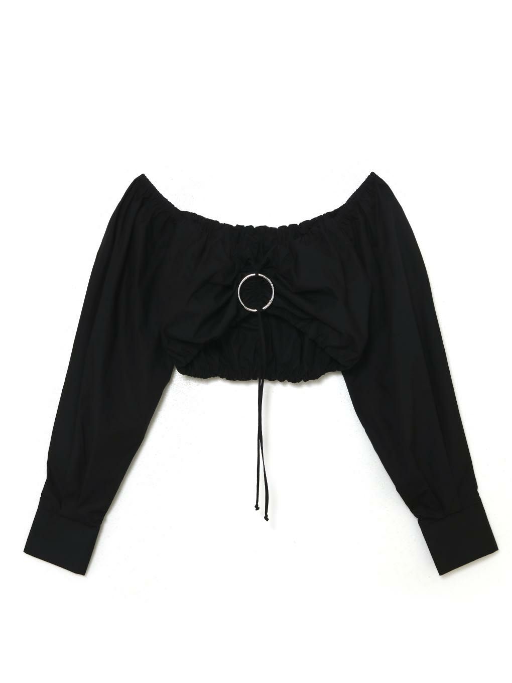 一部予約販売】 トップス BLACK tops ring chunky lady the melt ...