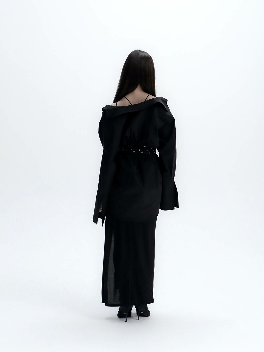 eyelet belt dress shirt | MELT THE LADY | メルトザレディ公式サイト