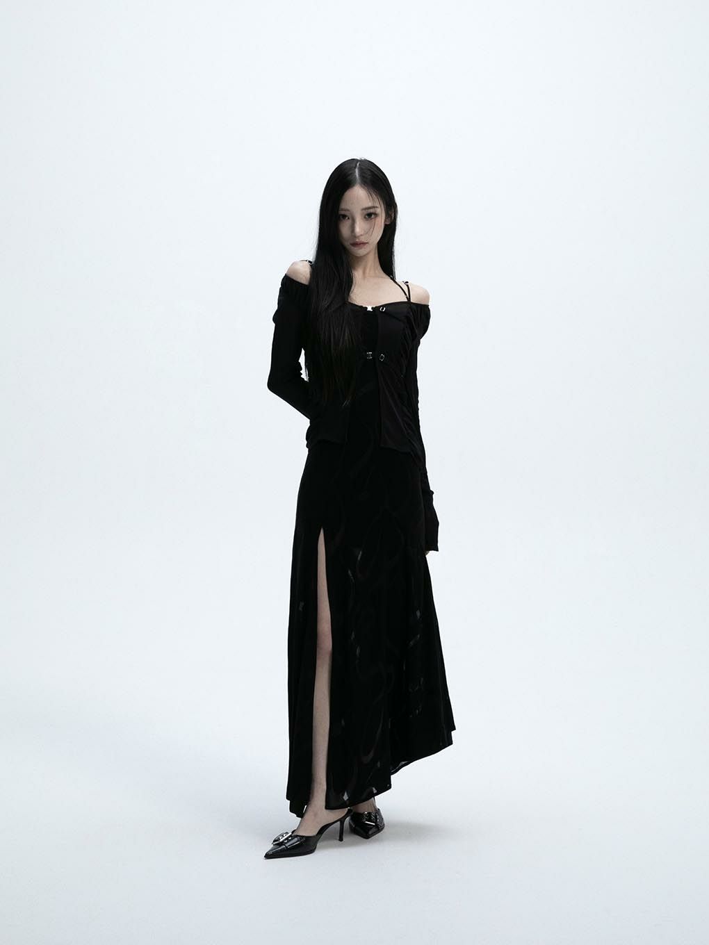 side frill long dress | MELT THE LADY | メルトザレディ公式サイト