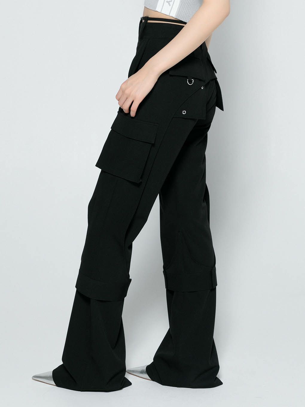 cutout tight flare pants | MELT THE LADY | メルトザレディ公式サイト