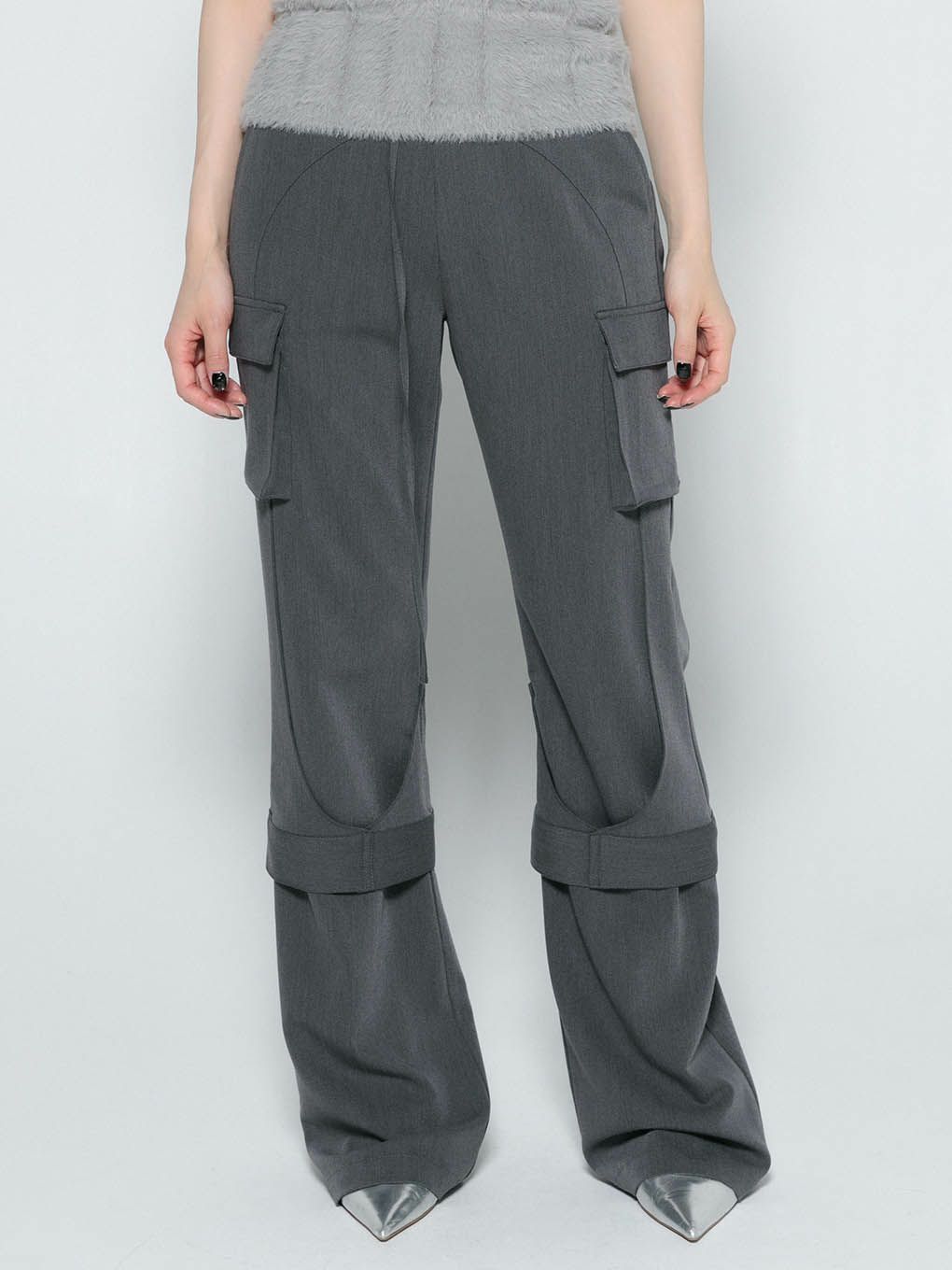 cutout tight flare pants | MELT THE LADY | メルトザレディ公式サイト