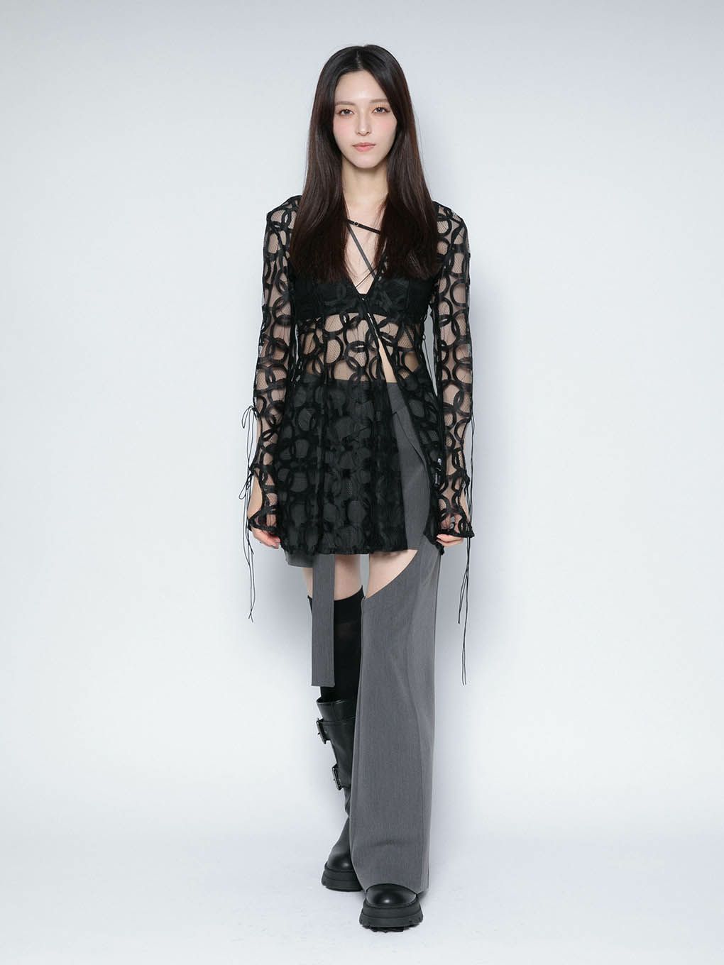 lace sheer hook tops | MELT THE LADY | メルトザレディ公式サイト