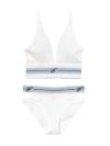”M” triangle bra shorts set